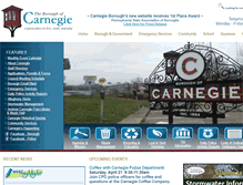 Tablet Screenshot of carnegieborough.com